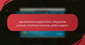 Ajándékkódok drágakövekhez: Meglepetés jutalmak, Feloldható tartalmak, Játékos izgalom