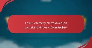 Epikus esemény mérföldkő díjak gyorsításokért és erőforrásokért