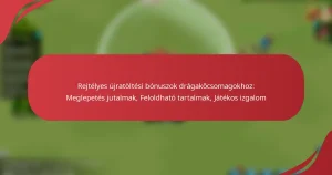 Rejtélyes újratöltési bónuszok drágakőcsomagokhoz: Meglepetés jutalmak, Feloldható tartalmak, Játékos izgalom