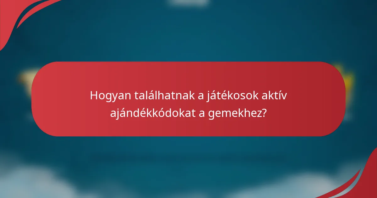Hogyan találhatnak a játékosok aktív ajándékkódokat a gemekhez?